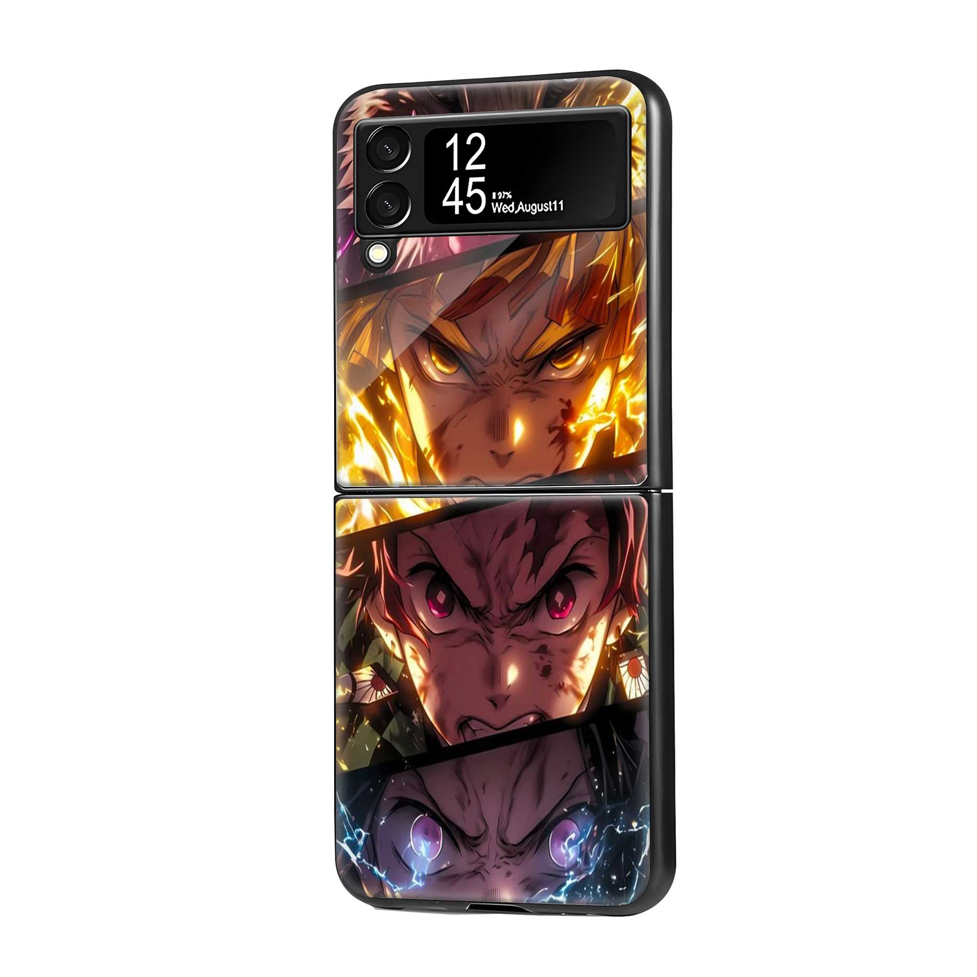 Breathing Clash Samsung Z Flip Glass Case Main image