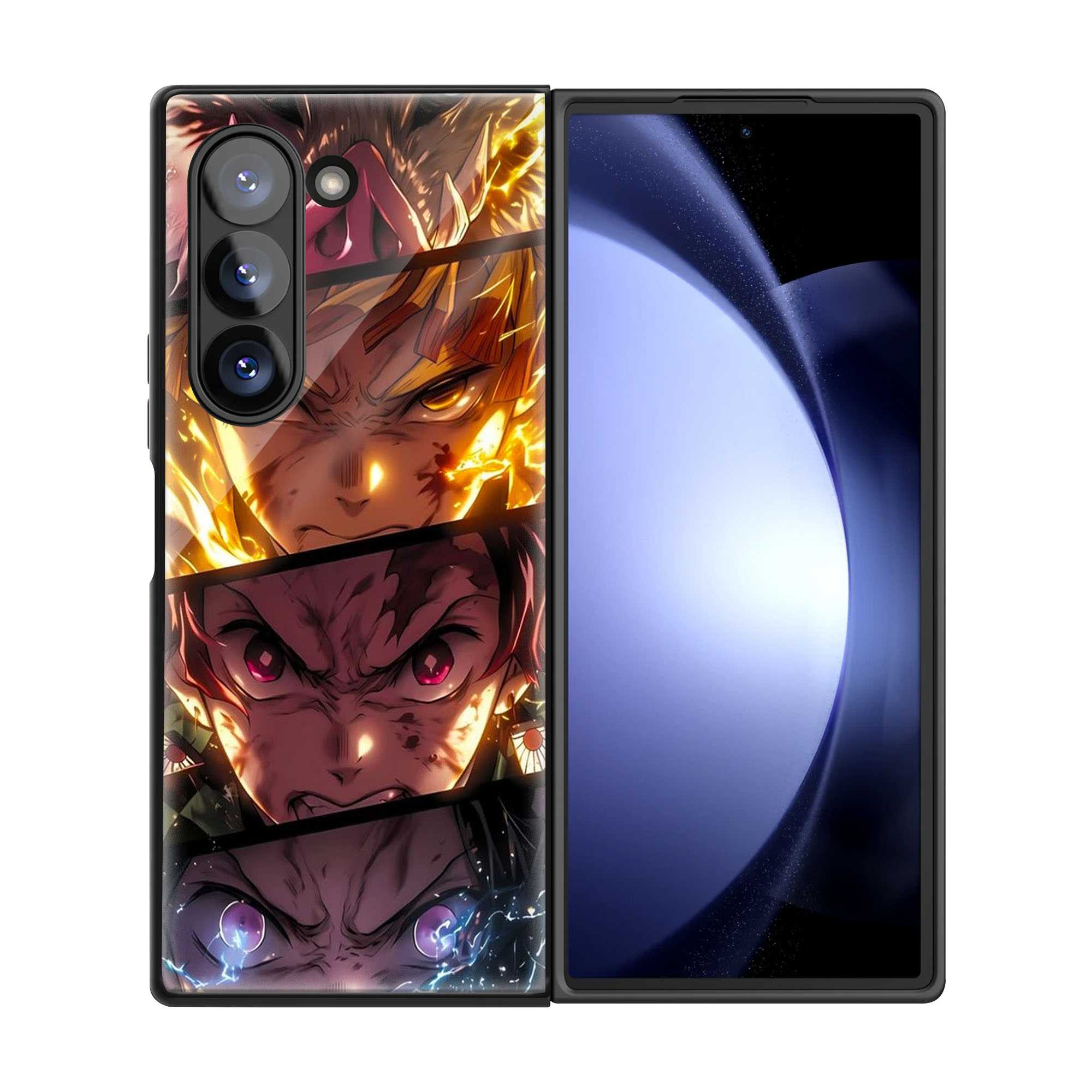 Breathing Clash Samsung Z Fold Glass Case
