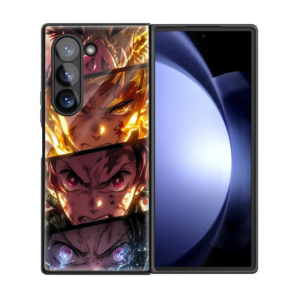 Breathing Clash Samsung Z Fold Glass Case