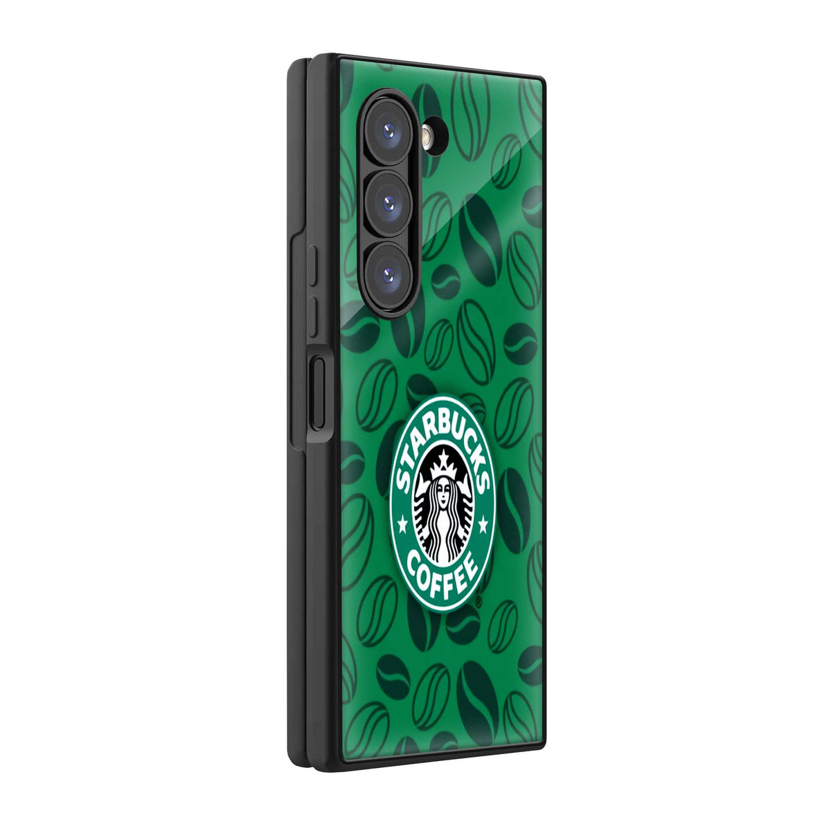 Brewed in Green Samsung Z Fold Glass Case