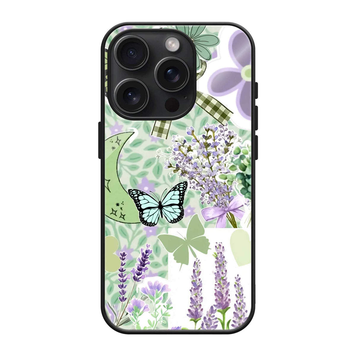 Butterfly Meadow Glass Case