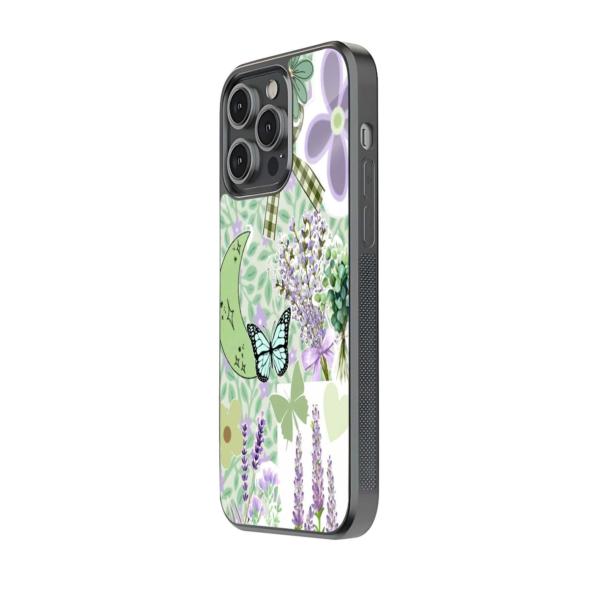 Butterfly Meadow Glass Case