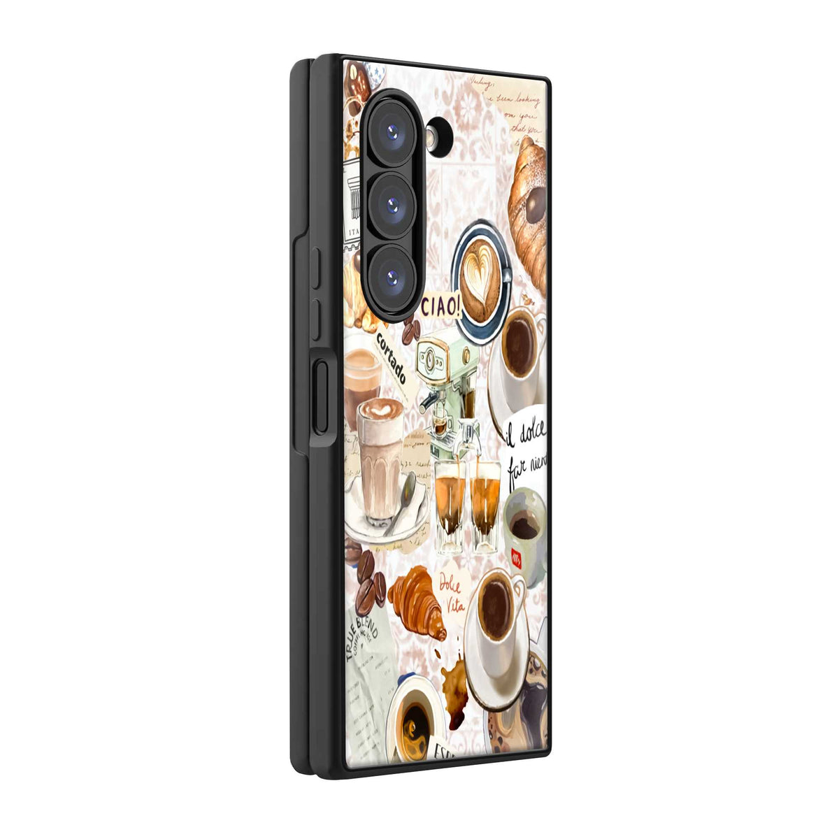 Café Dolce Samsung Z Fold Glass Case Main image