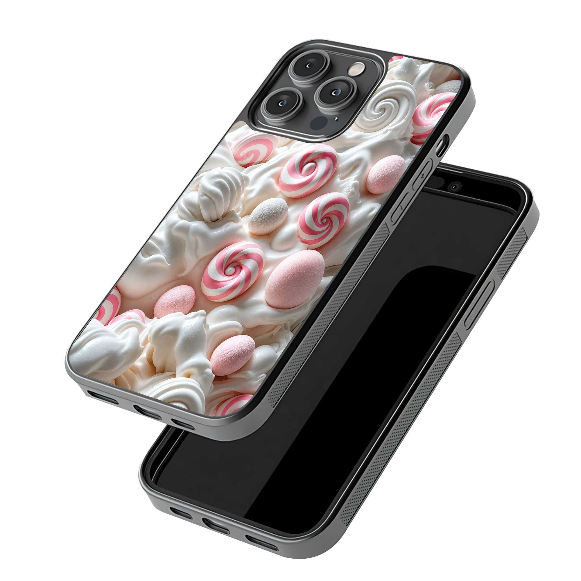 Candy Swirl Glass Case