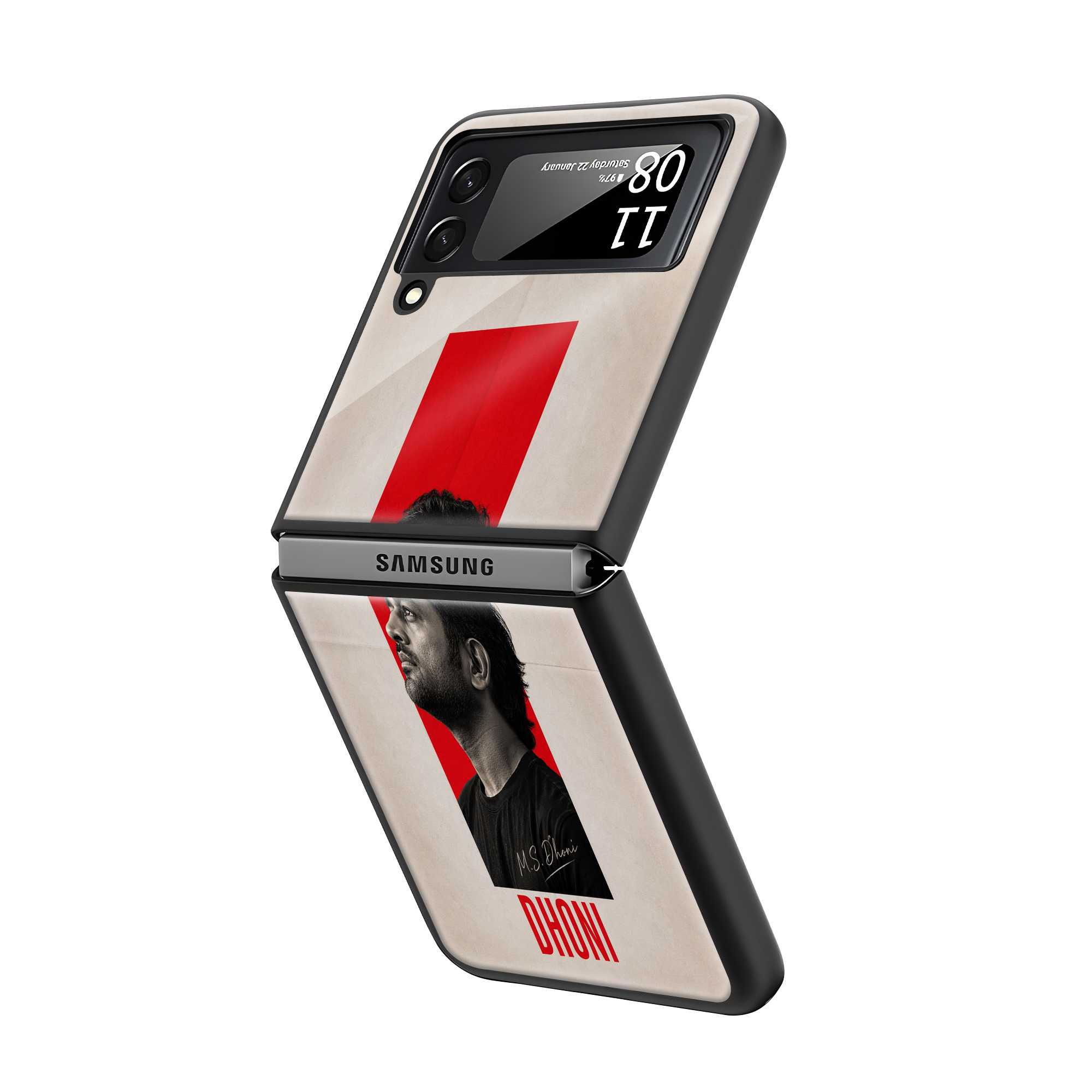 Captain Cool Samsung Z Flip Glass Case