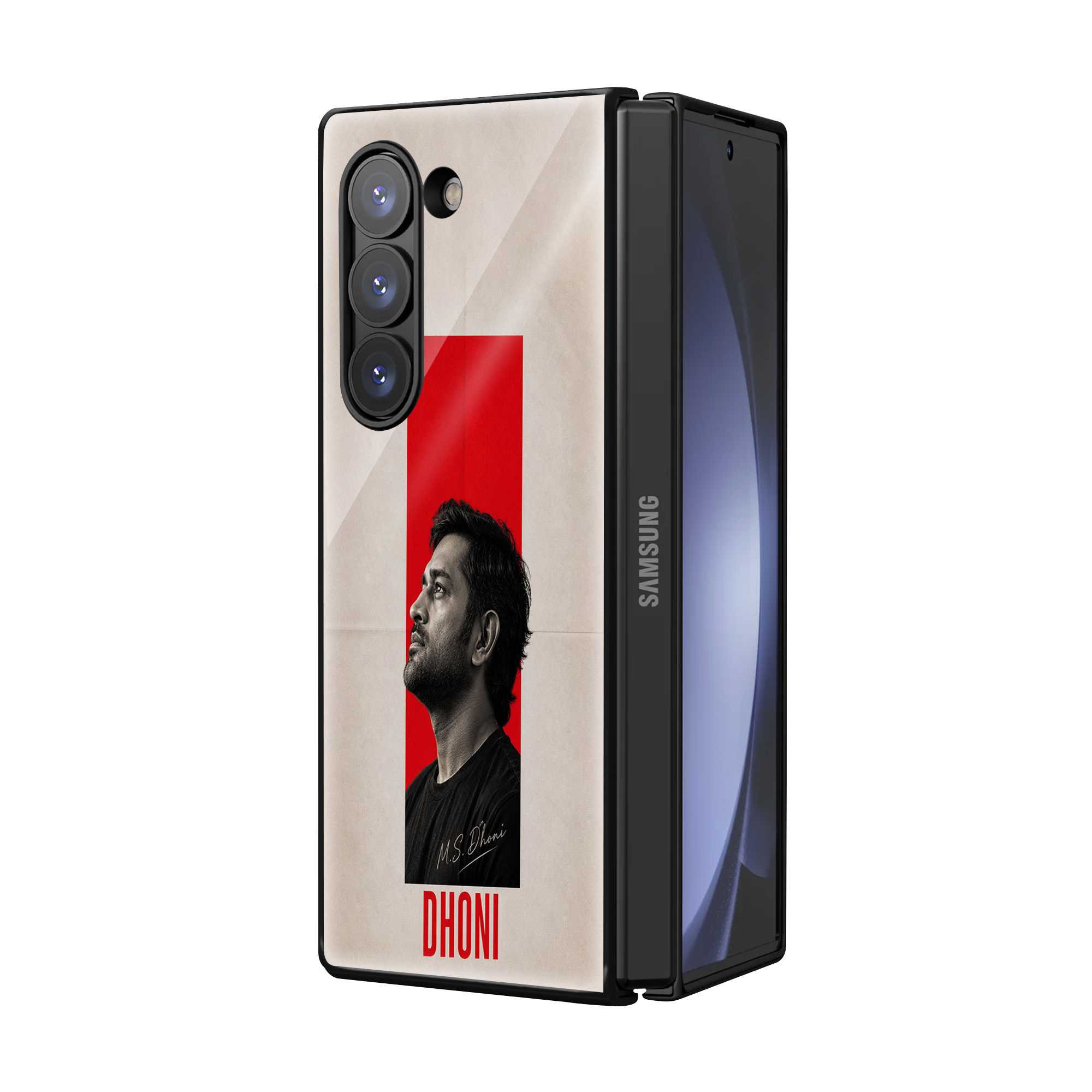 Captain Cool Samsung Z Fold Glass Case