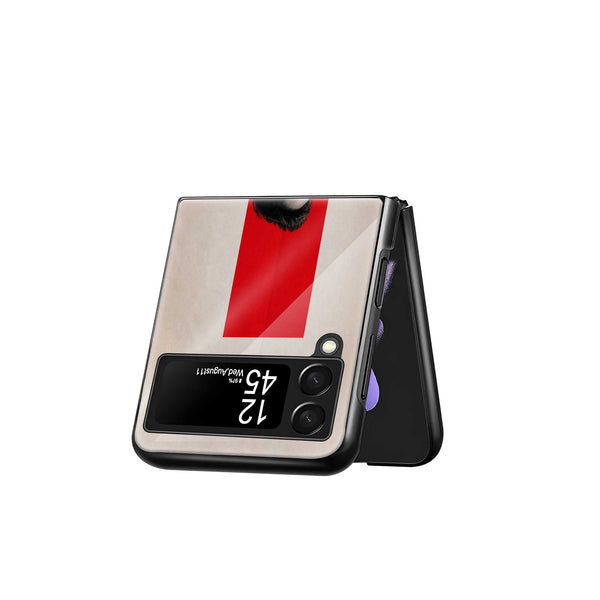 Captain Cool Samsung Z Flip Glass Case