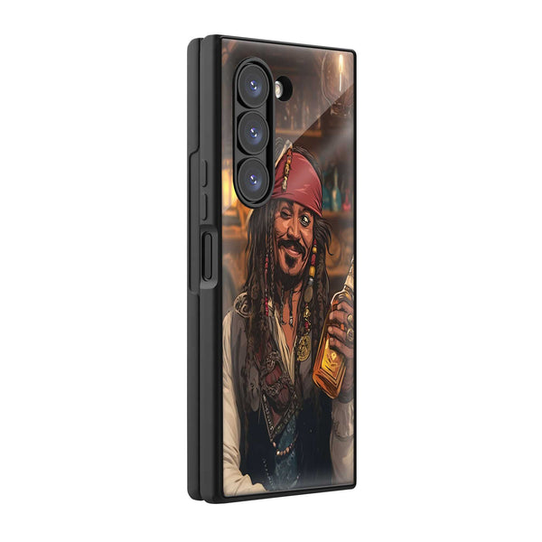 Captain's Pour Samsung Z Fold Glass Case