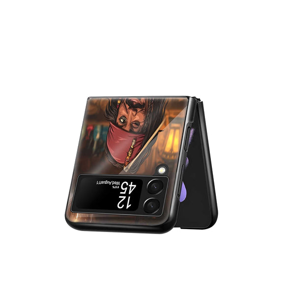 Captain's Pour Samsung Z Flip Glass Case