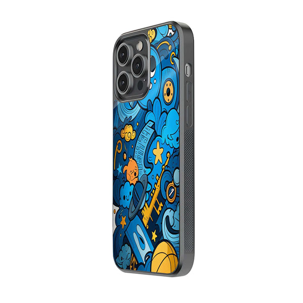 Cartoon Universe Glass Case