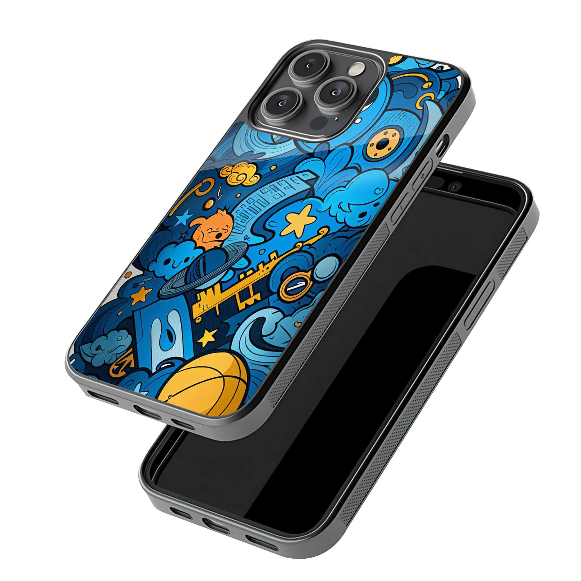 Cartoon Universe Glass Case