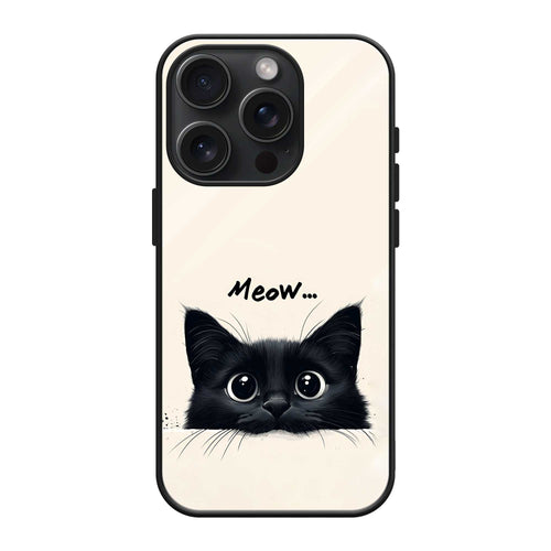 Cat Vibes Glass Case