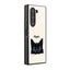 Cat Vibes Samsung Z Fold Glass Case