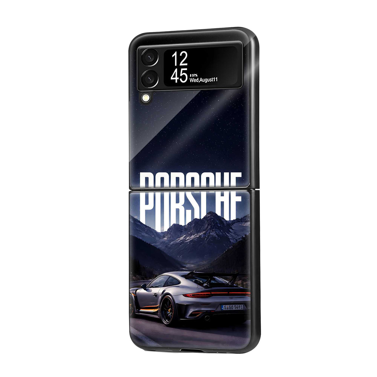 Celestial Drift Samsung Z Flip Glass Case Main image