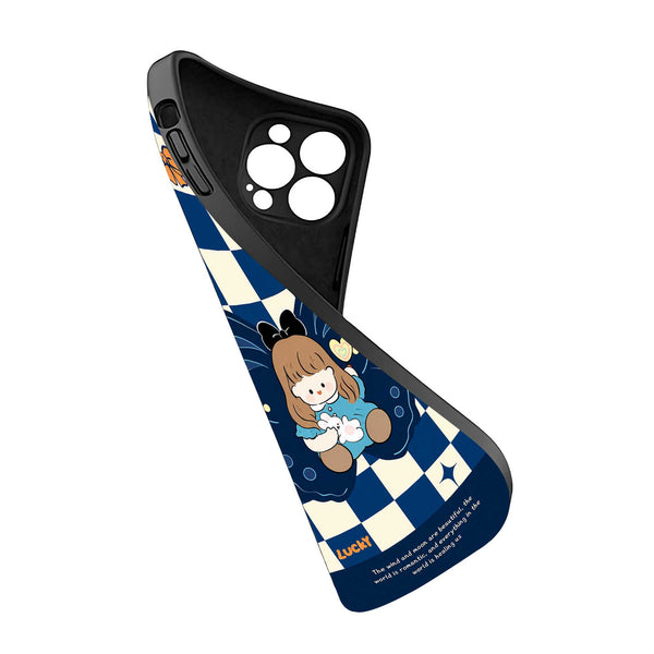 Checkered Cutie Silicone Case