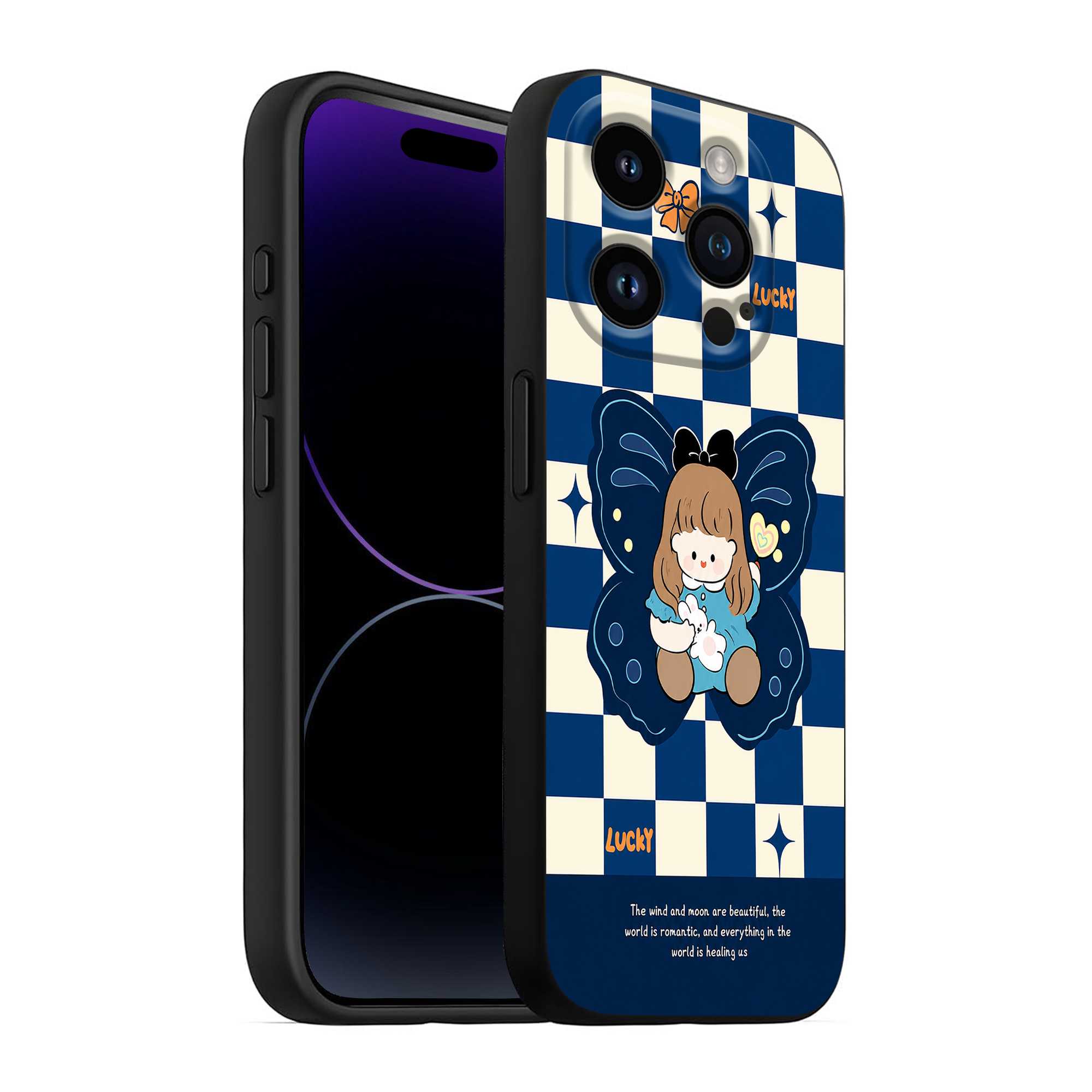 Checkered Cutie Silicone Case