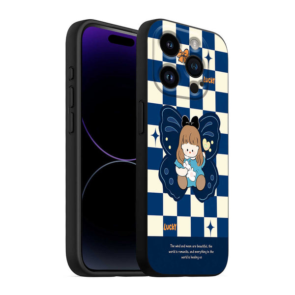 Checkered Cutie Silicone Case