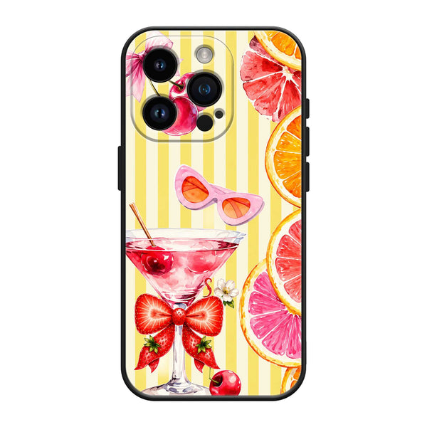 Cherry Spritz Silicone Case
