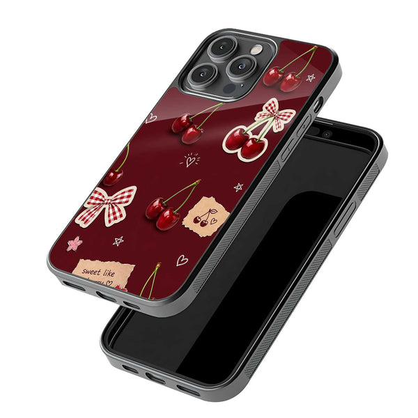 Cherry Blossom Vibes Glass Case