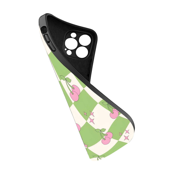 Cherry Check Silicone Case