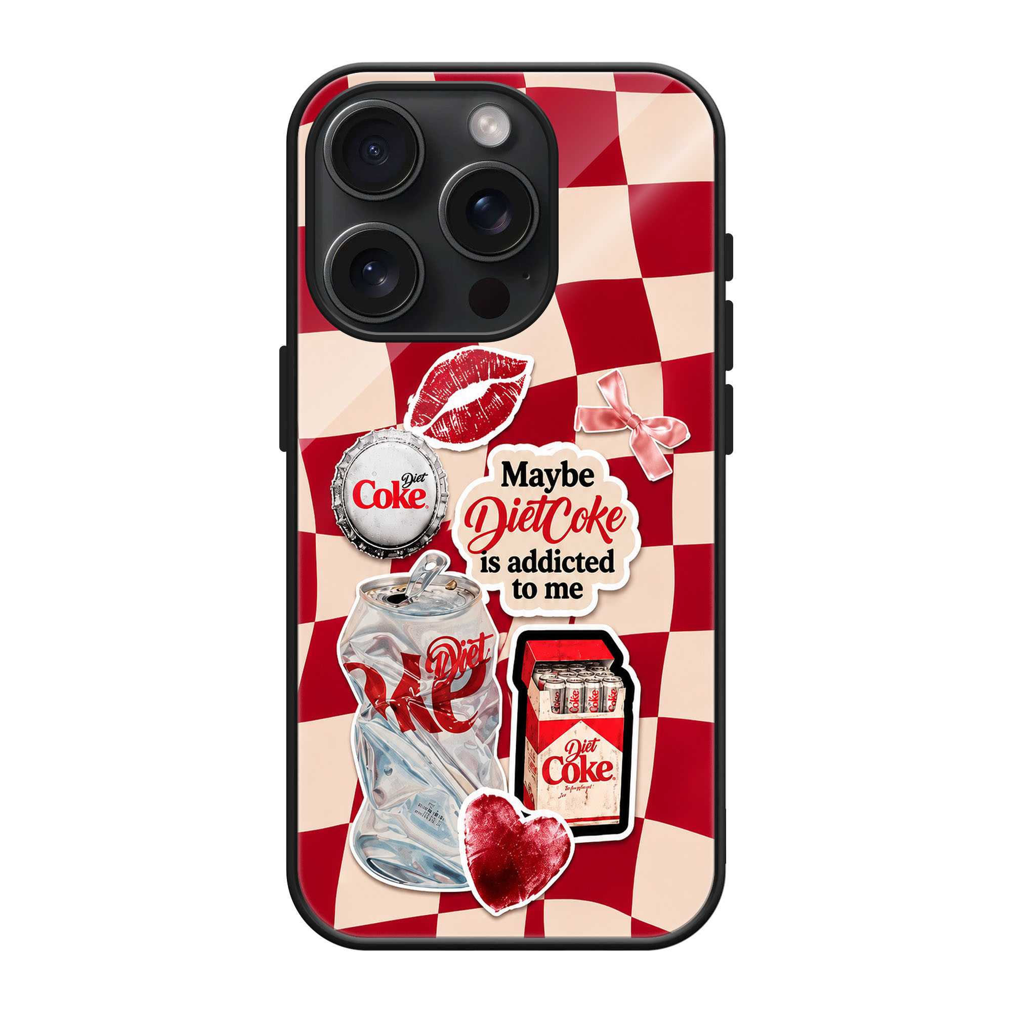 Cherry Coke Crush Glass Case
