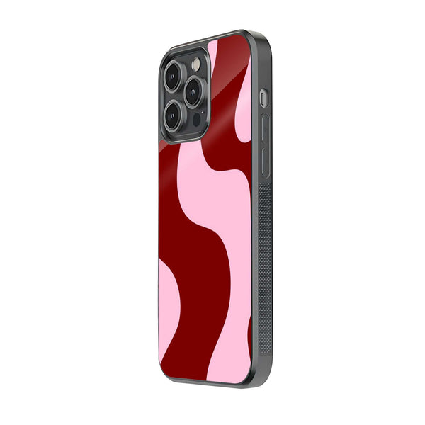 Cherry Flow Glass Case