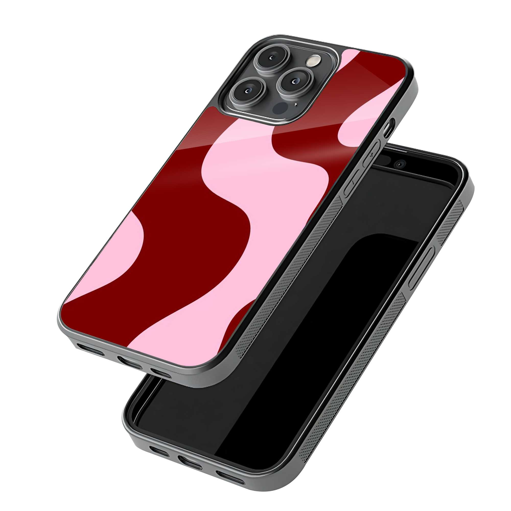 Cherry Flow Glass Case