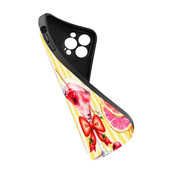 Cherry Spritz Silicone Case