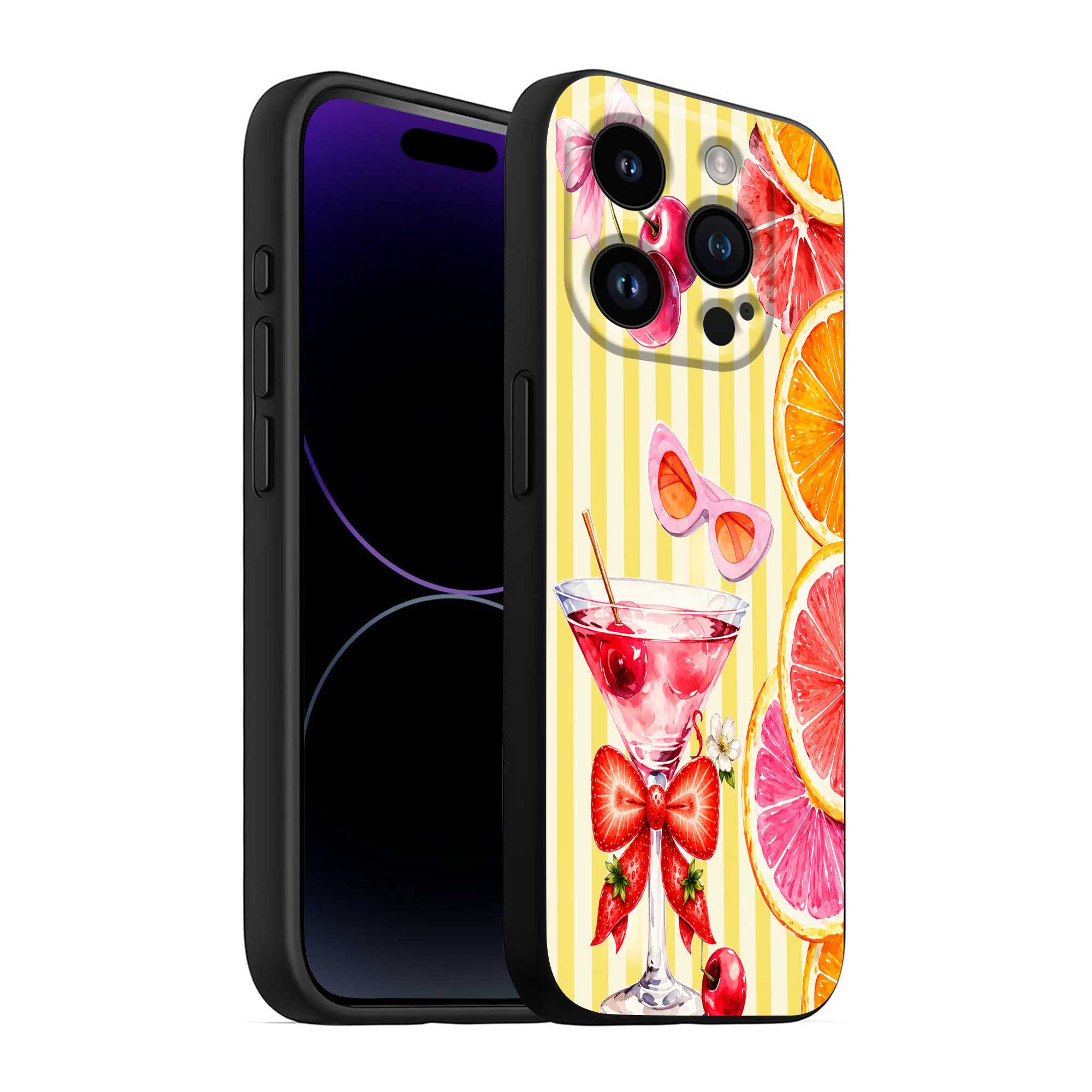 Cherry Spritz Silicone Case