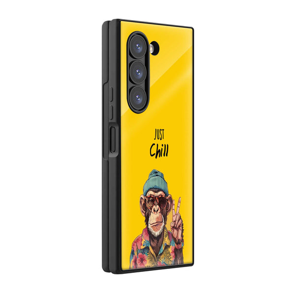 Chill Monkey Samsung Z Fold Glass Case