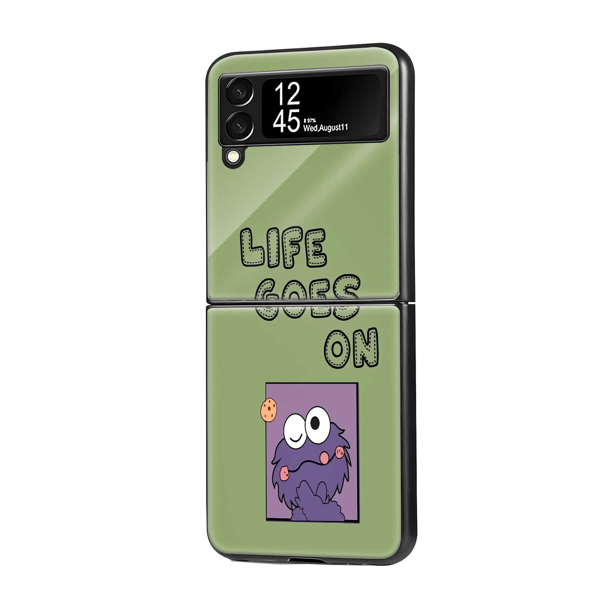 Chill Monster Samsung Z Flip Glass Case