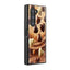 Choco Hearts Samsung Z Fold Glass Case