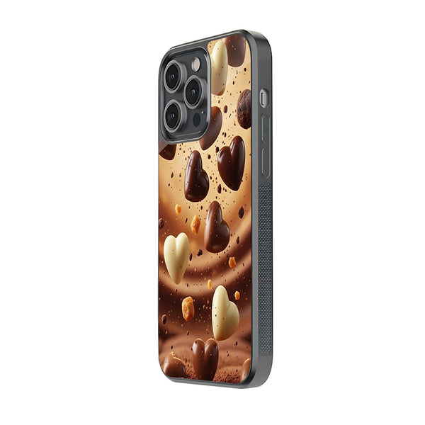 Choco Hearts Glass Case