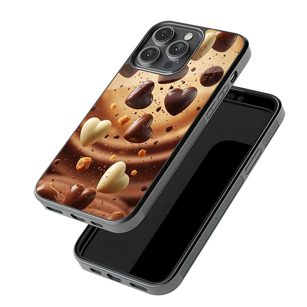 Choco Hearts Glass Case