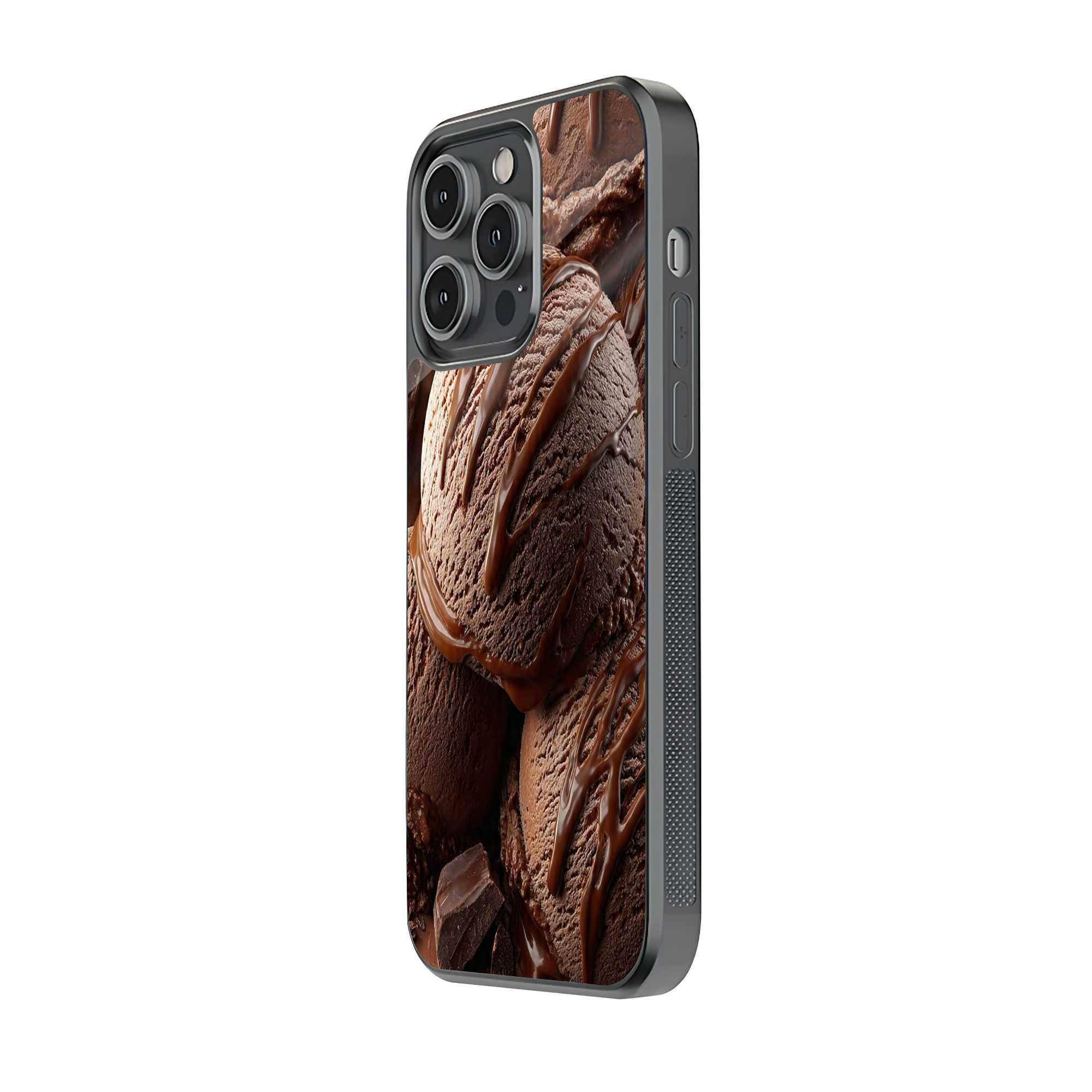 Chocolate Drip Glass Case