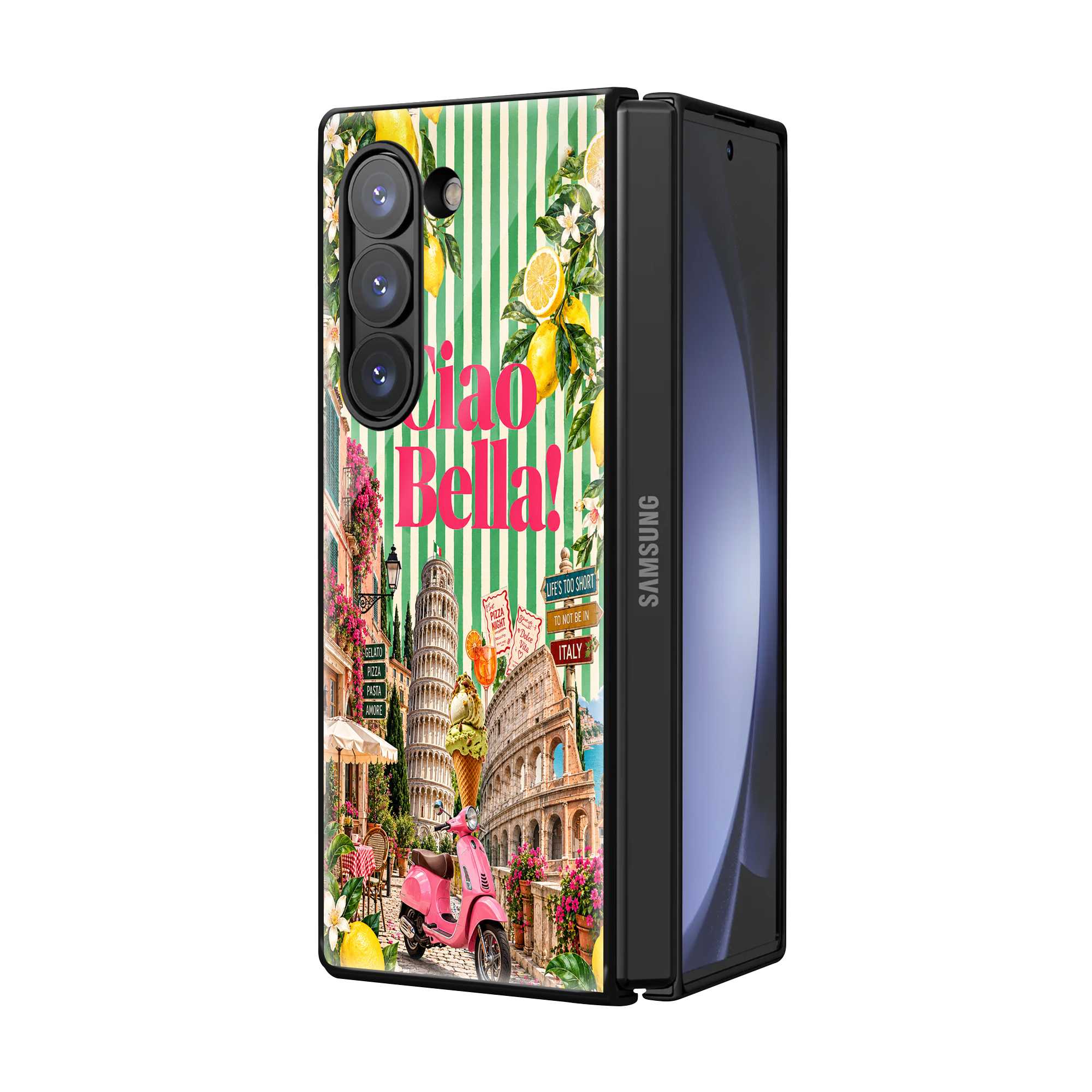 Ciao Bella Samsung Z Fold Glass Case Secondary image
