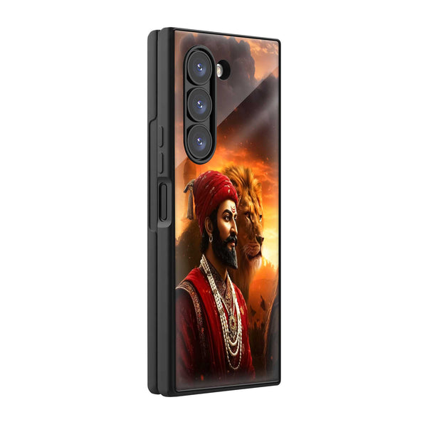 Cinematic Maratha Samsung Z Fold Glass Case