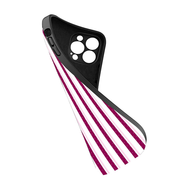 Classic Dots & Lines Silicone Case