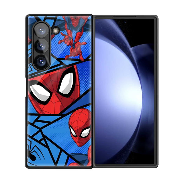 Classic Web Panels Samsung Z Fold Glass Case