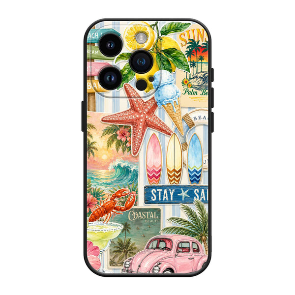 Coastal Summer Silicone Case