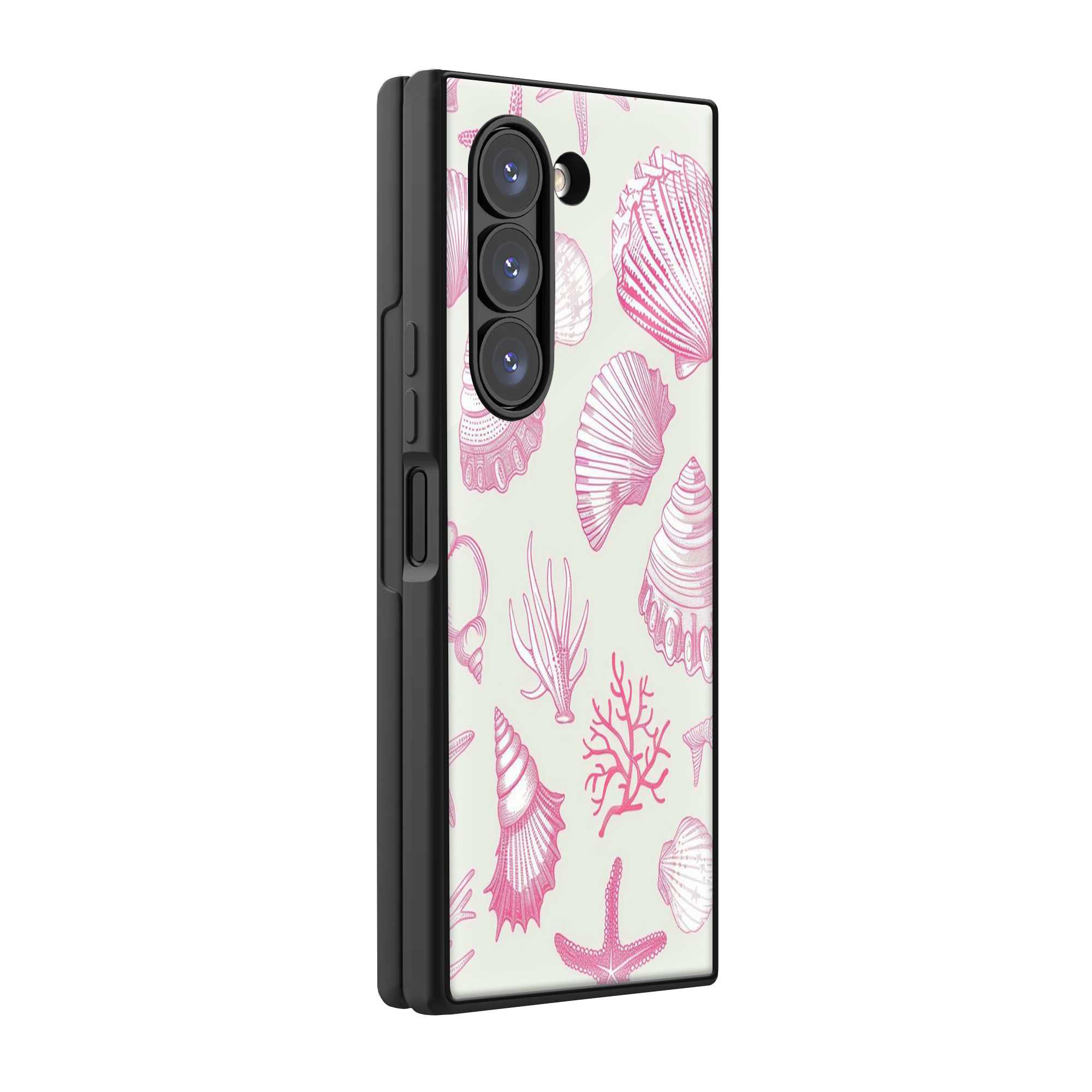 Coastal Charm Samsung Z Fold Glass Case