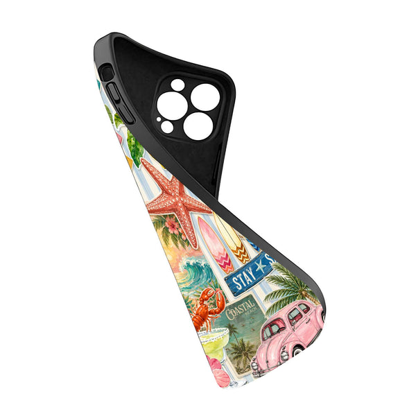 Coastal Summer Silicone Case