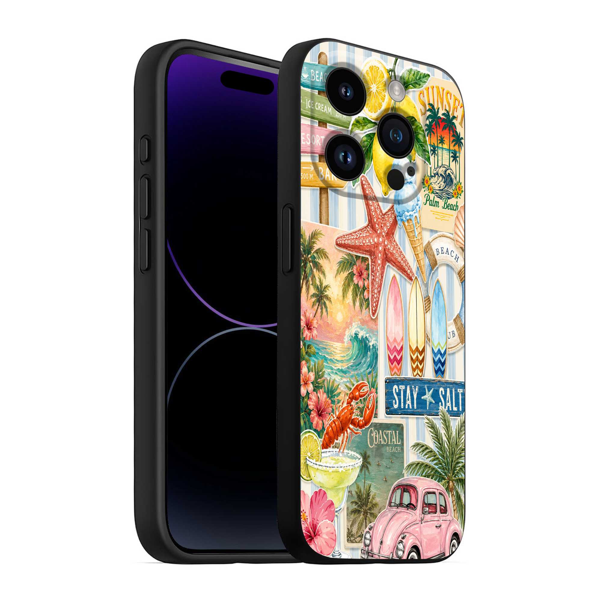 Coastal Summer Silicone Case
