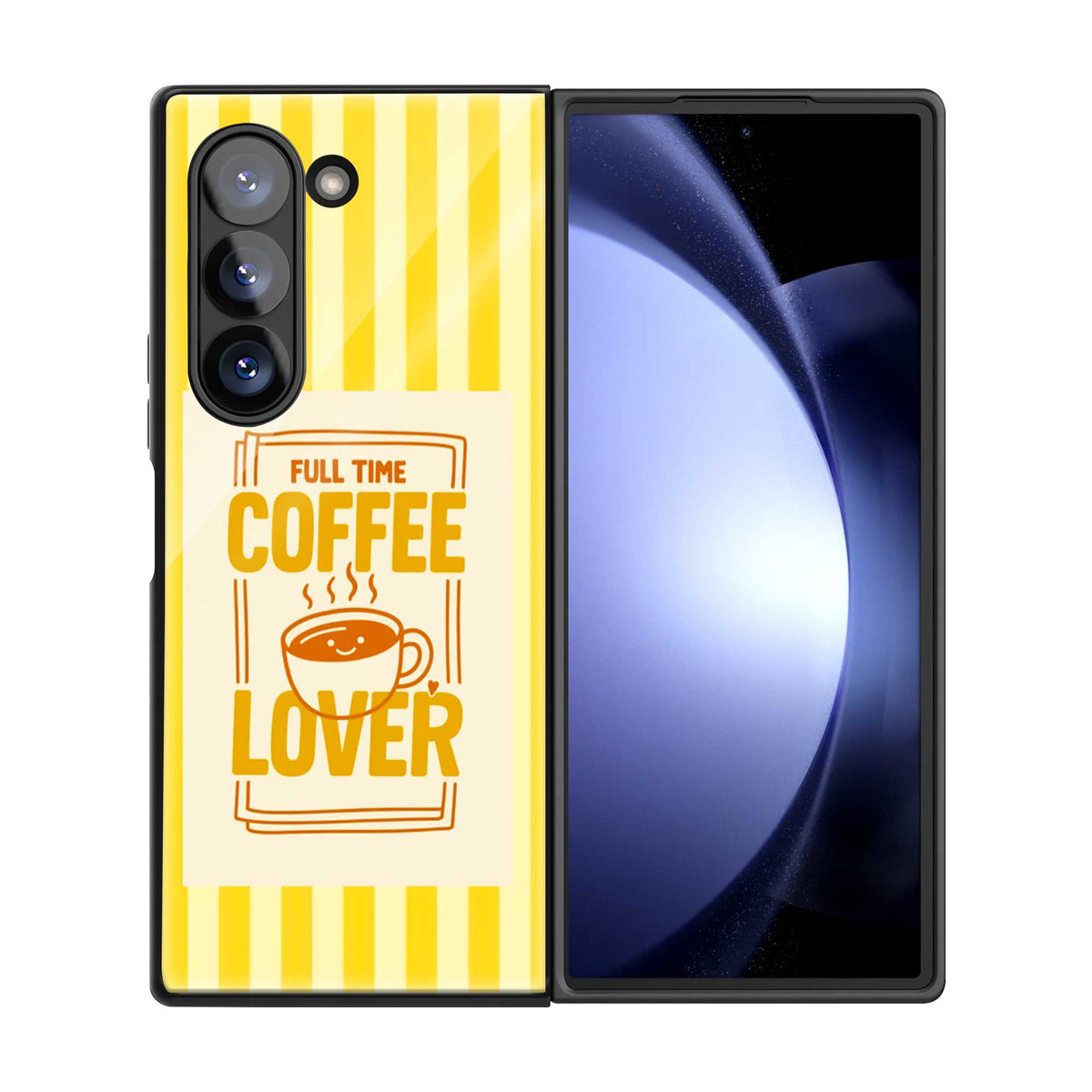 Coffee Lover Samsung Z Fold Glass Case