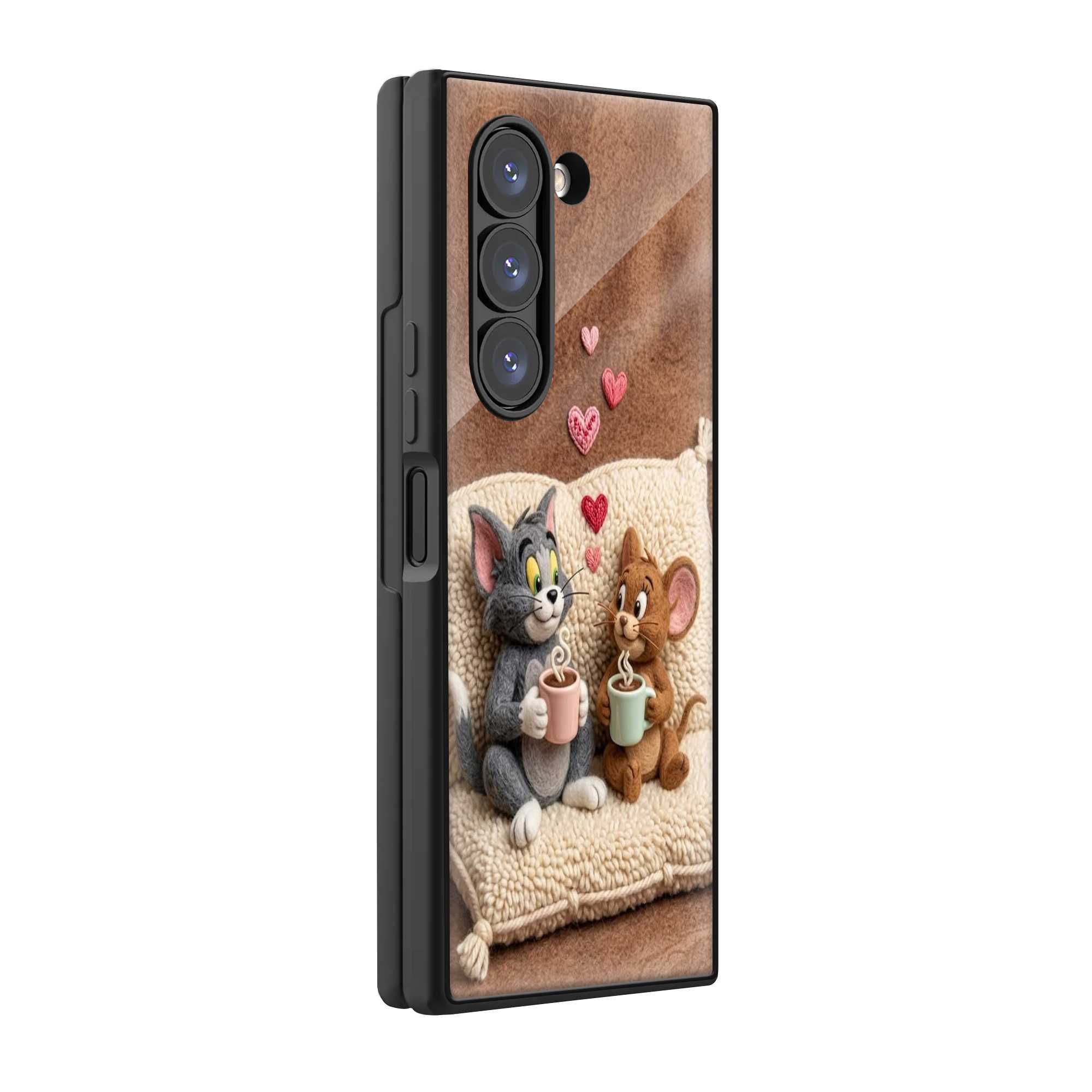 Coffee Pals Samsung Z Fold Glass Case