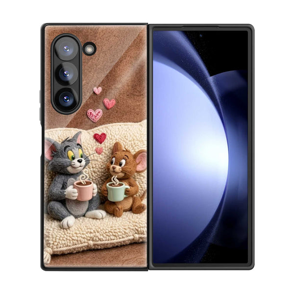 Coffee Pals Samsung Z Fold Glass Case