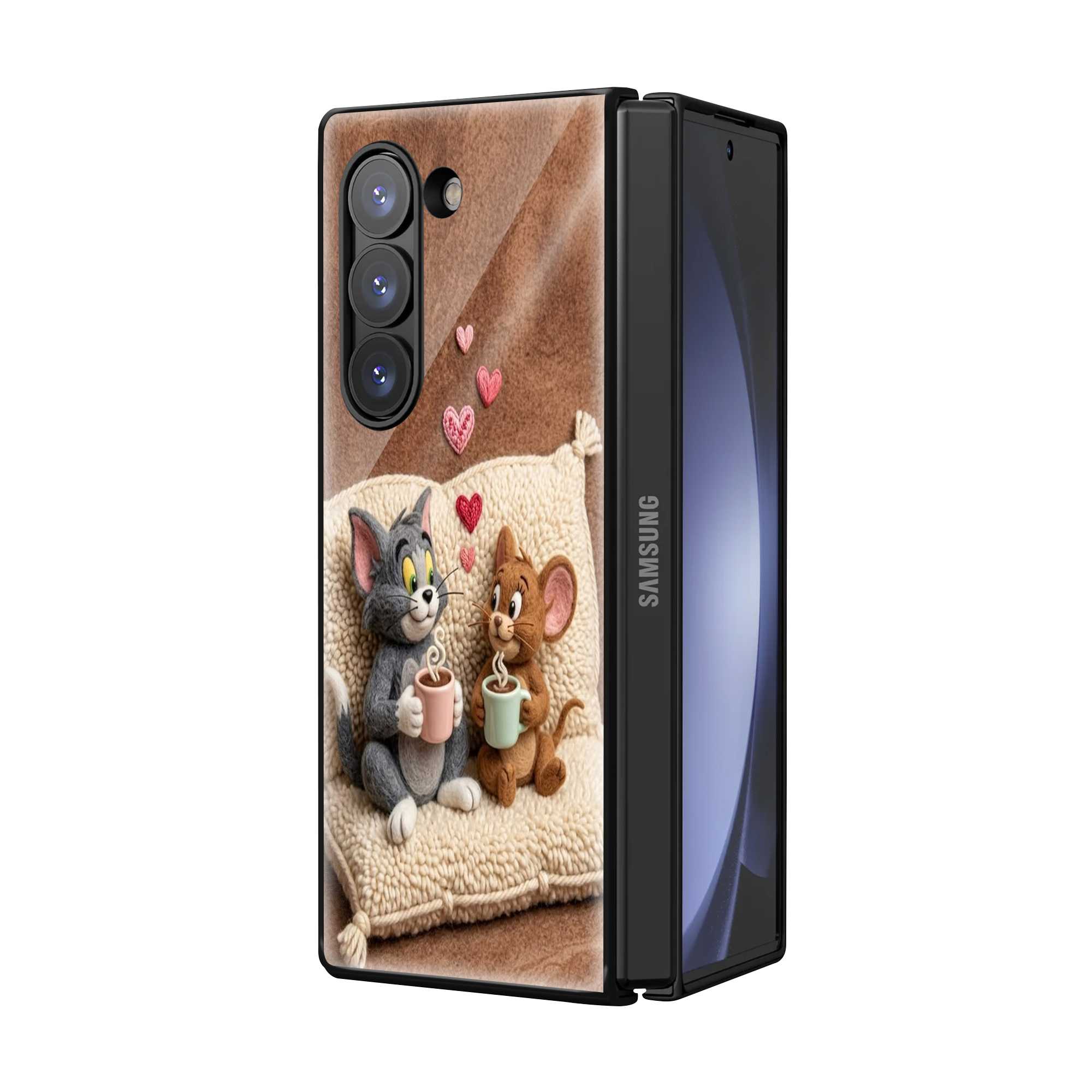 Coffee Pals Samsung Z Fold Glass Case