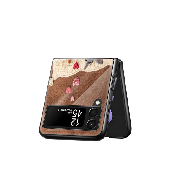Coffee Pals Samsung Z Flip Glass Case