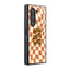 Coffee Wave Samsung Z Fold Glass Case