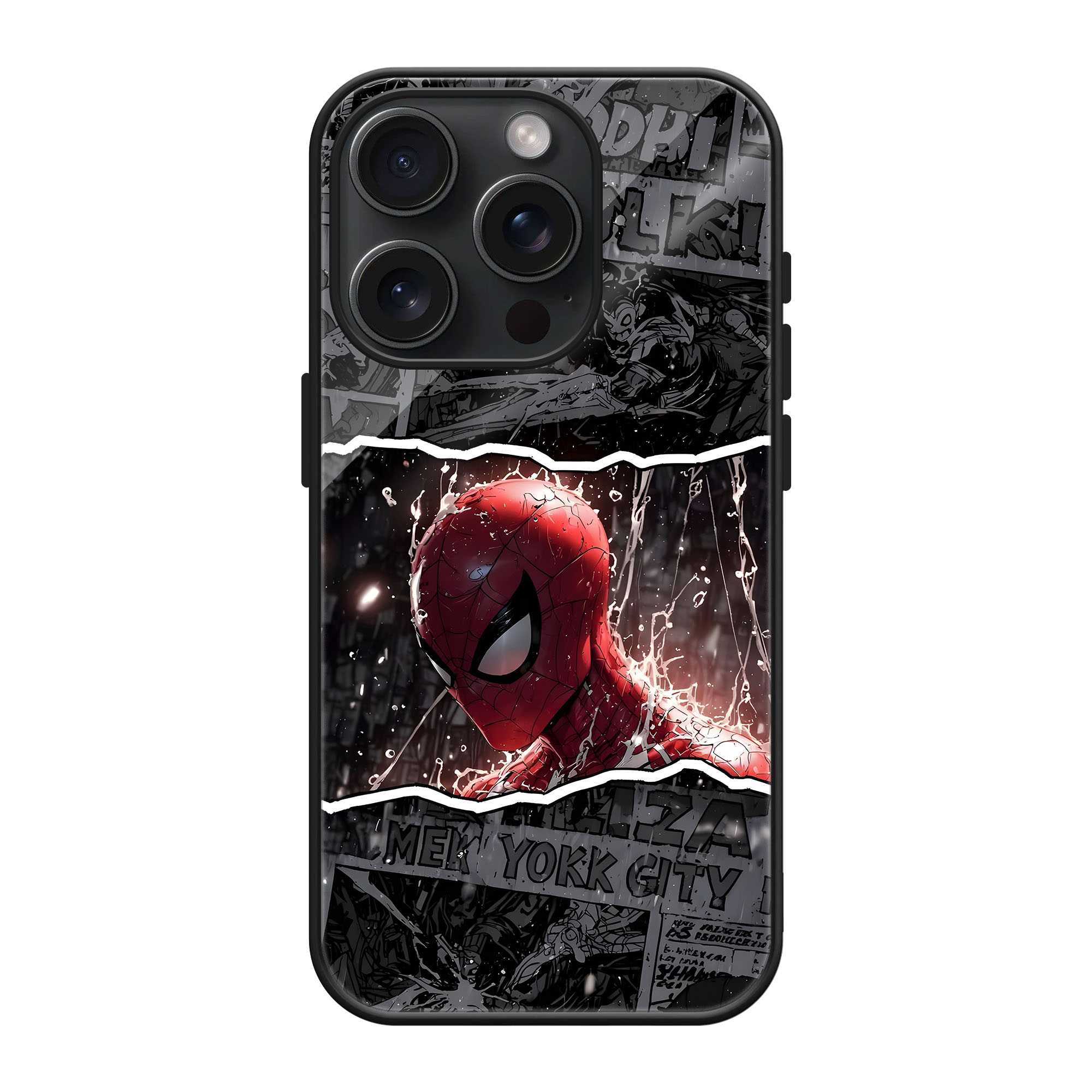 Comic Splash Glass Case